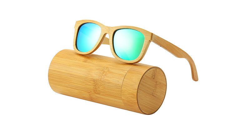 eco bamboo polarized sunglasses UV400 glare protection New Zealand