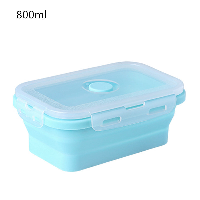 eco lightweight silicone food container for school lunches