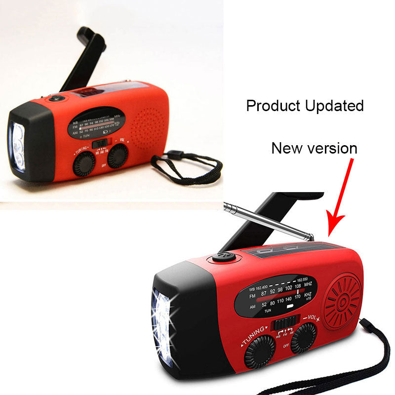 storm survival kit with solar radio flashlight Canada new version