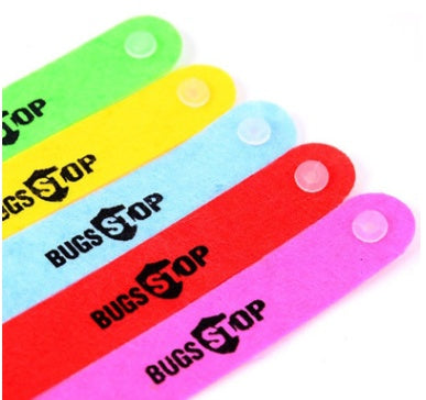 waterproof repellent wristband on wrist NZ travel essential