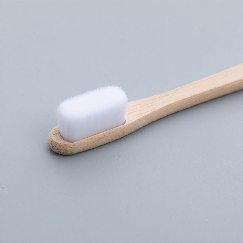 eco bamboo toothbrush biodegradable close up