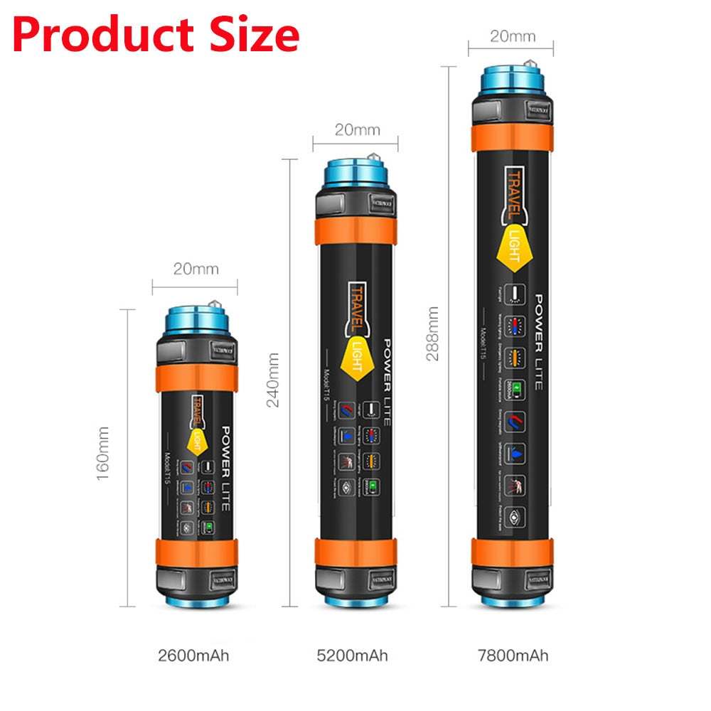 rechargeable flashlight New Zealand outdoor camping lantern with measurements 