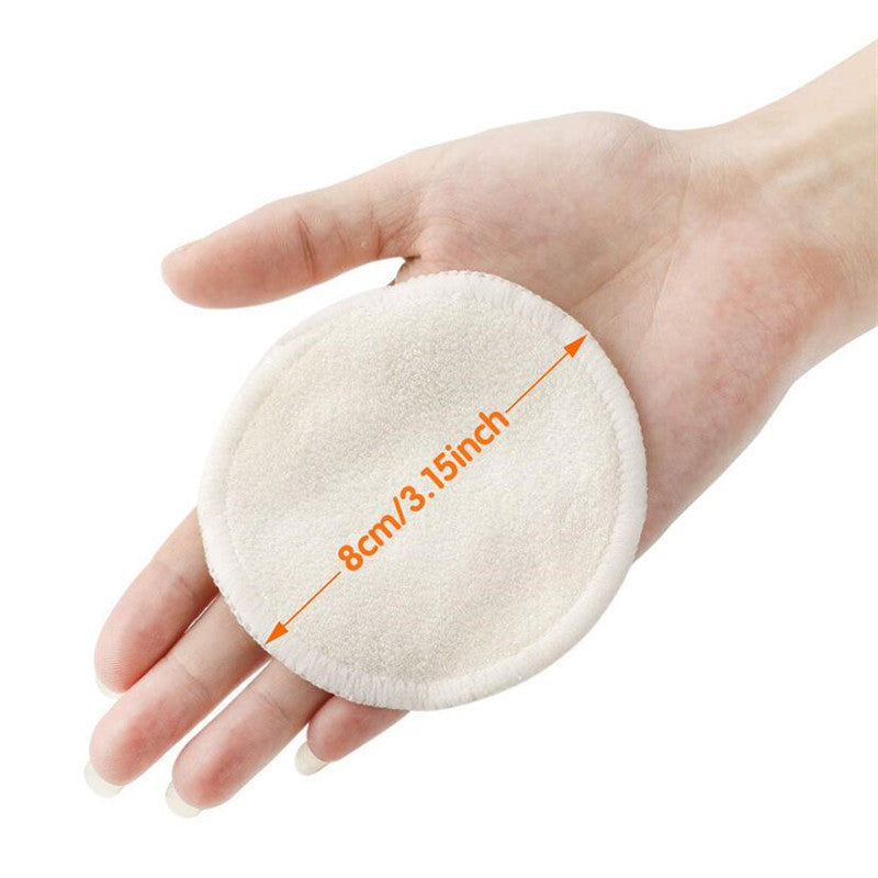 bamboo makeup remover pads United Kingdom zero waste with measurement 