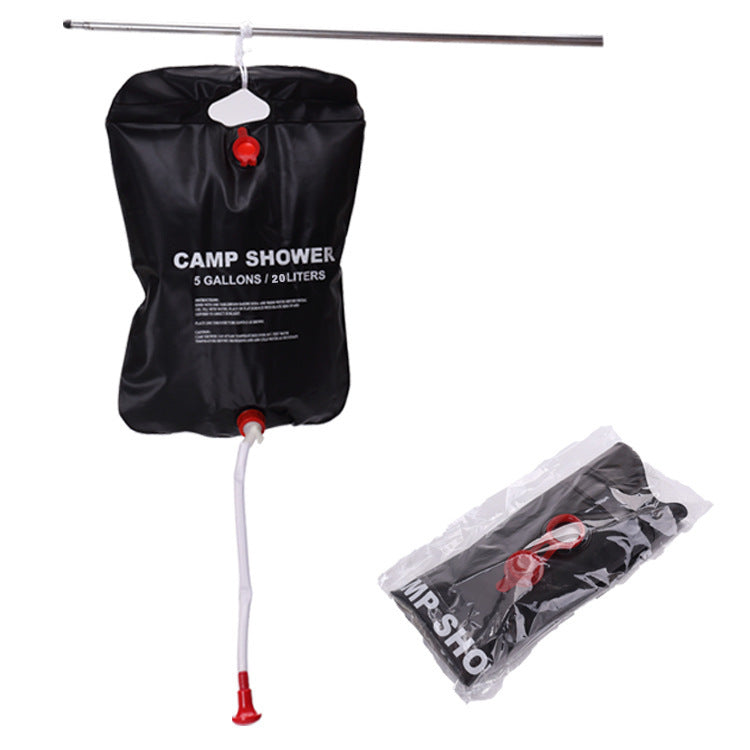 20L folding camping shower bag US outdoor gear