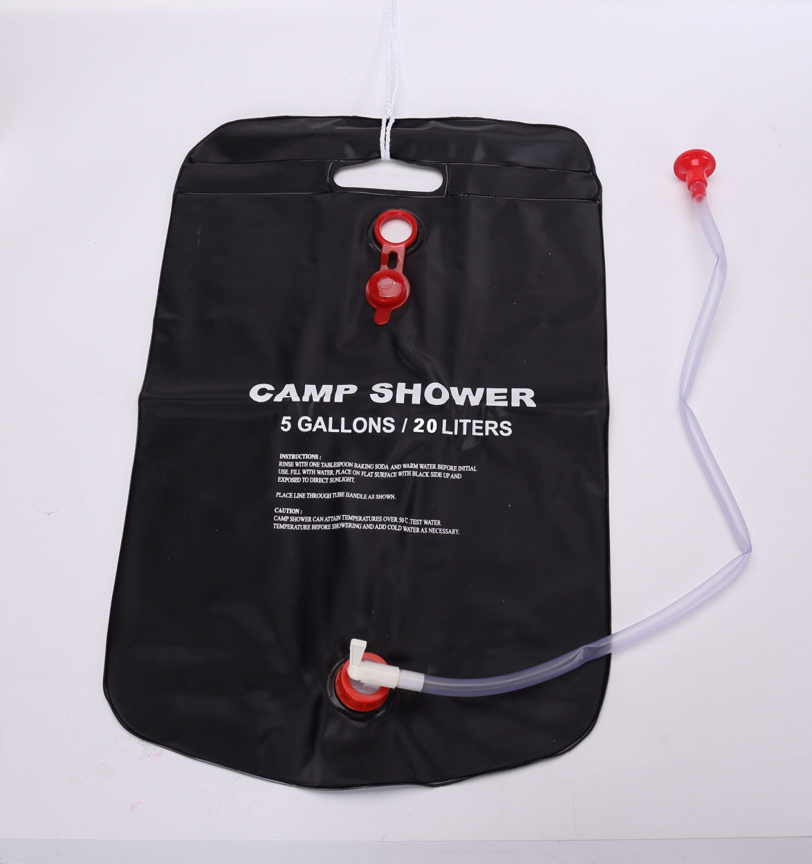 eco shower bag folded flat for storage New Zealand