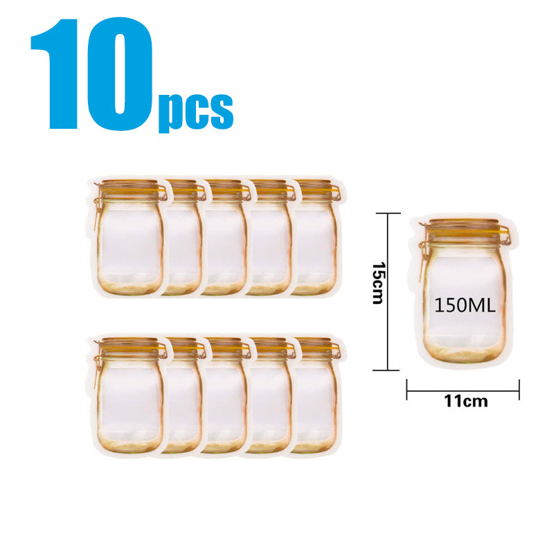 Set of 10 waterproof storage bag Canada picnic snack gear
