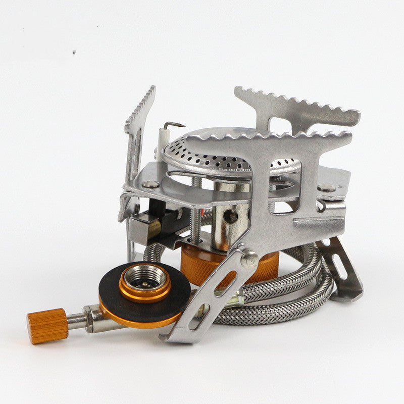 Portable stove with a white background