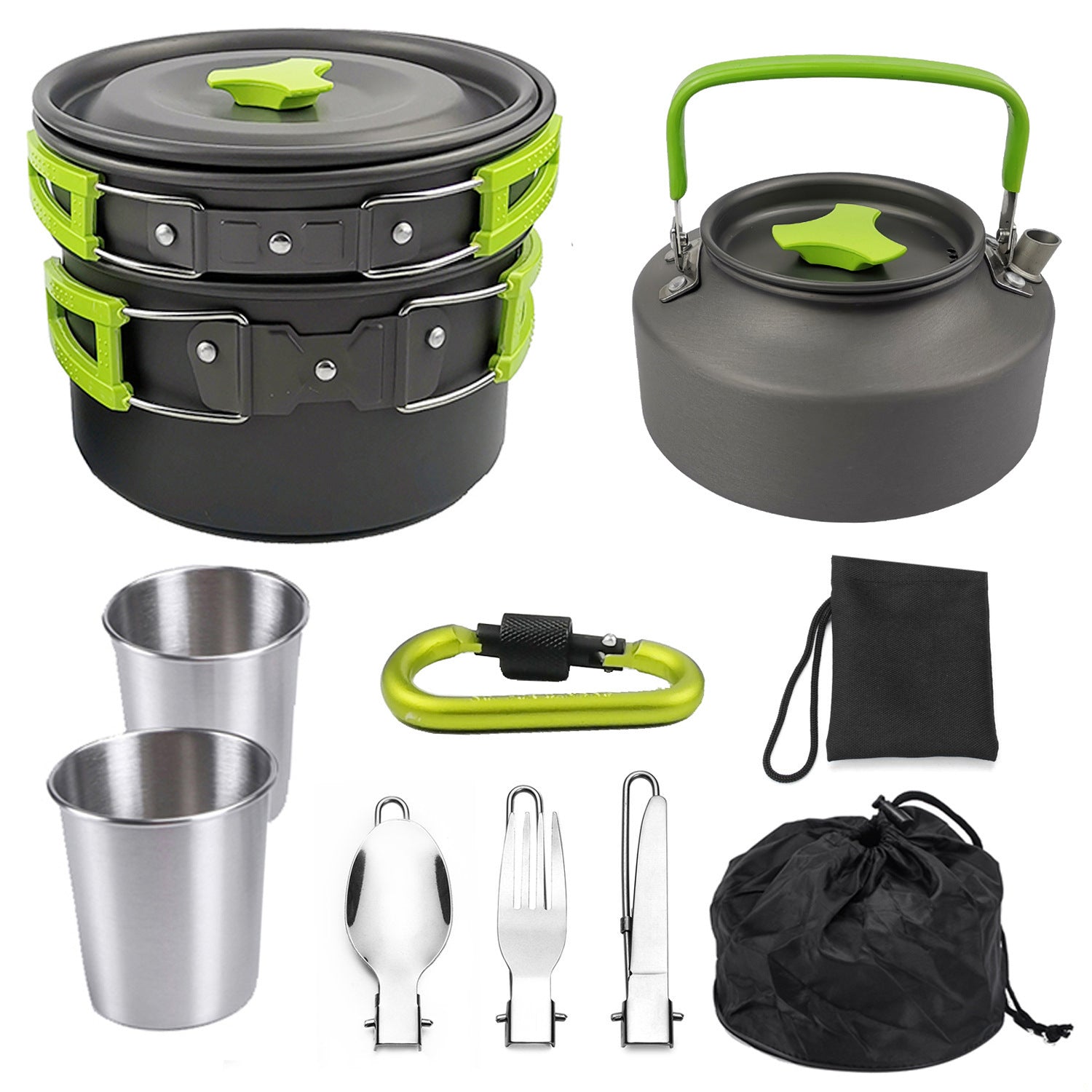 aluminum cookware mess kit hiking Australia