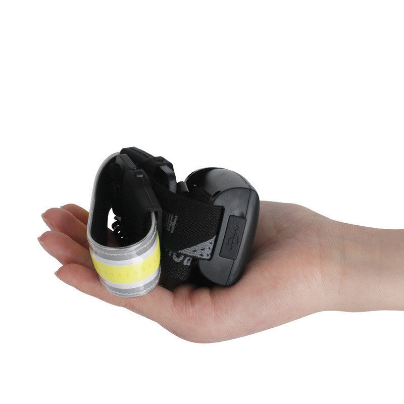 COB LED rechargeable headlamp with built-in battery US