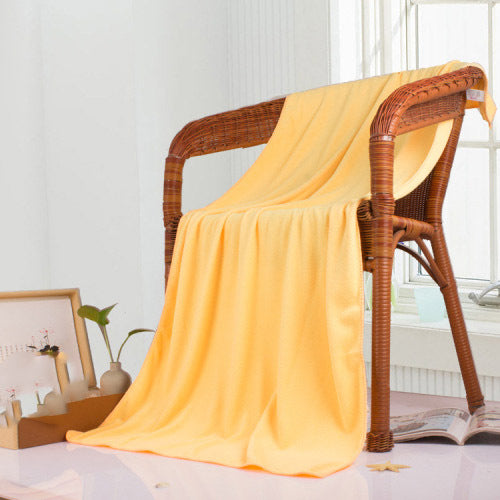 Yellow nano microfiber towel US travel gear