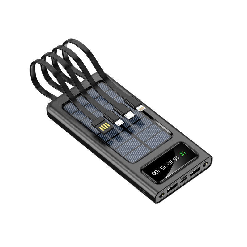 Solar panel with multiple ports New Zealand outdoor scene