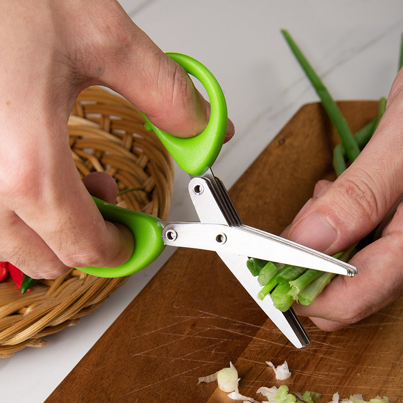 multi-layer onion scissors United Kingdom chopping tool