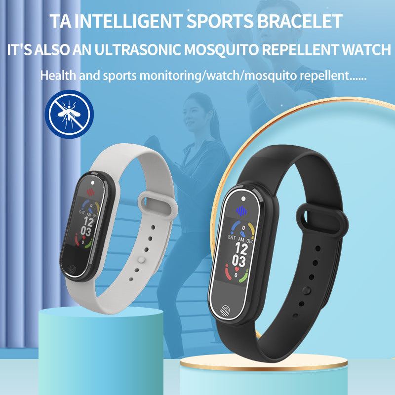 ultrasonic mosquito repellent bracelet-watch wearable band US outdoors