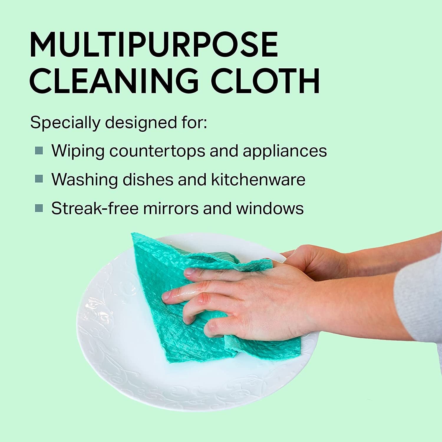 cleaning wipe cloth kitchen US absorbency test