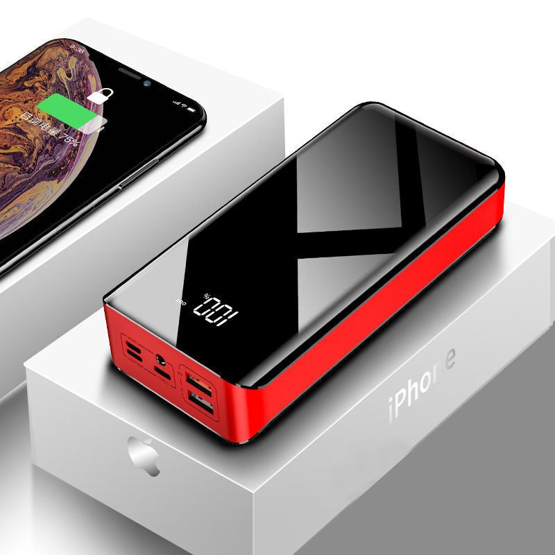 30,000mAh power bank with LCD display US setup