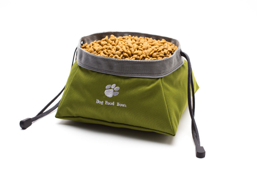 foldable pet bowl food-safe material UK pet gear