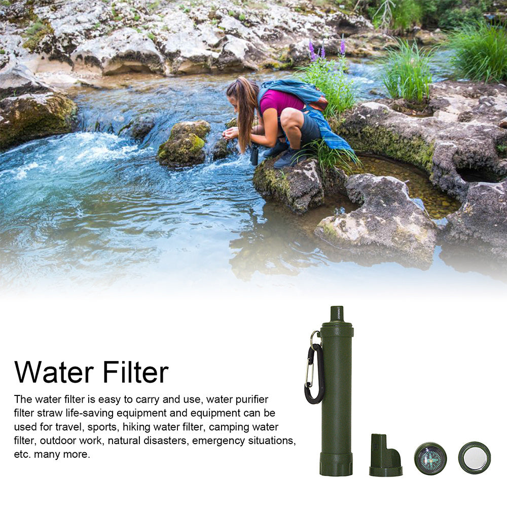 water filter straw New Zealand eco camping survival gear
