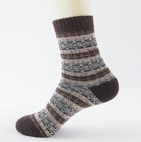 Eco rabbit hair blend socks UK men’s winter style