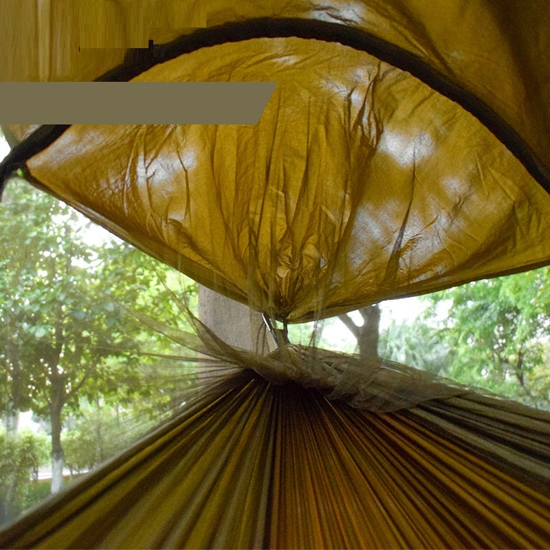 camping hammock with net Australia eco adventure use