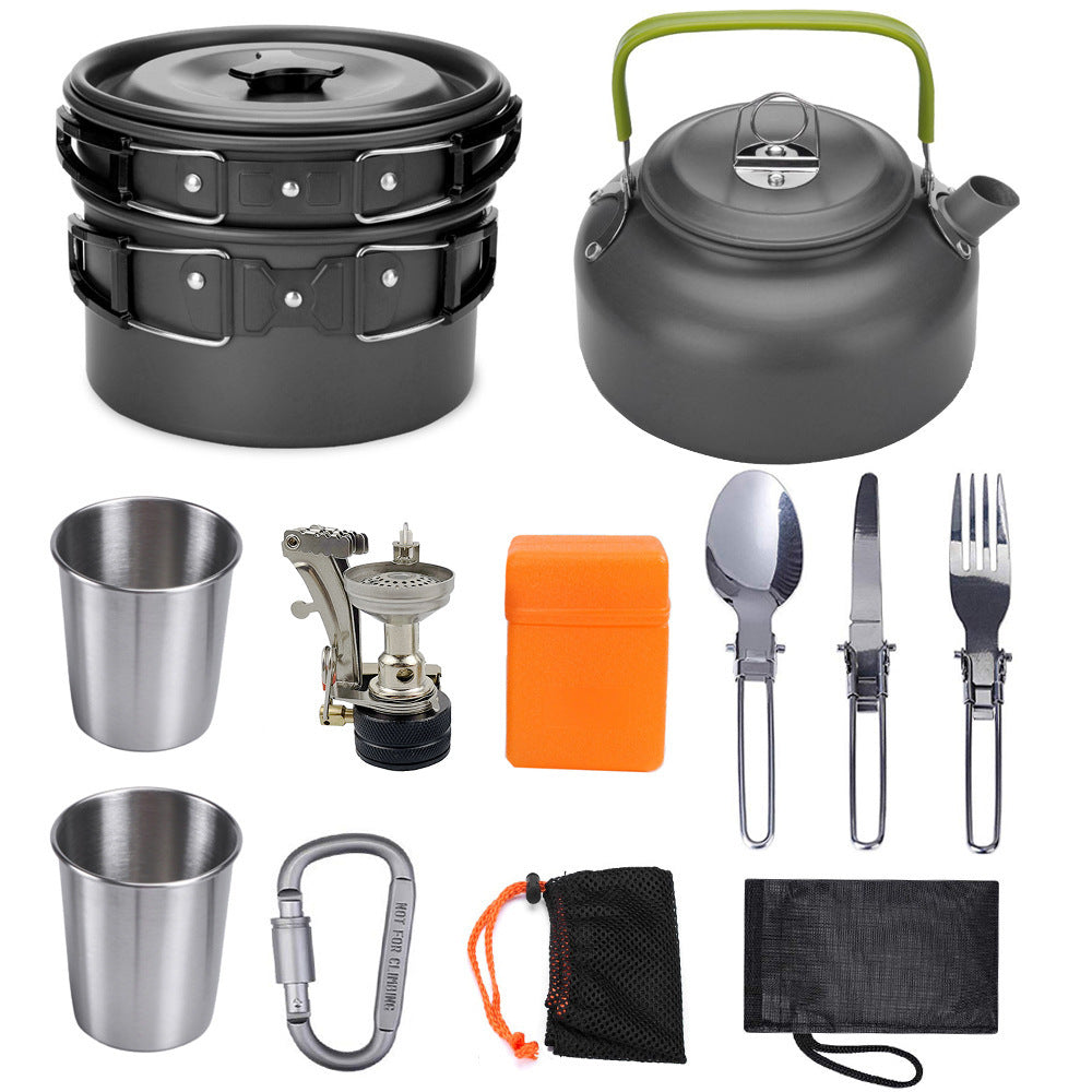 eco anodized aluminum cookware kit hiking Canada