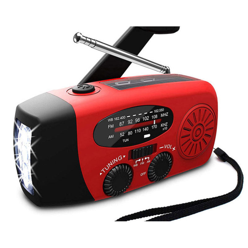 multi-function solar crank torch UK pack