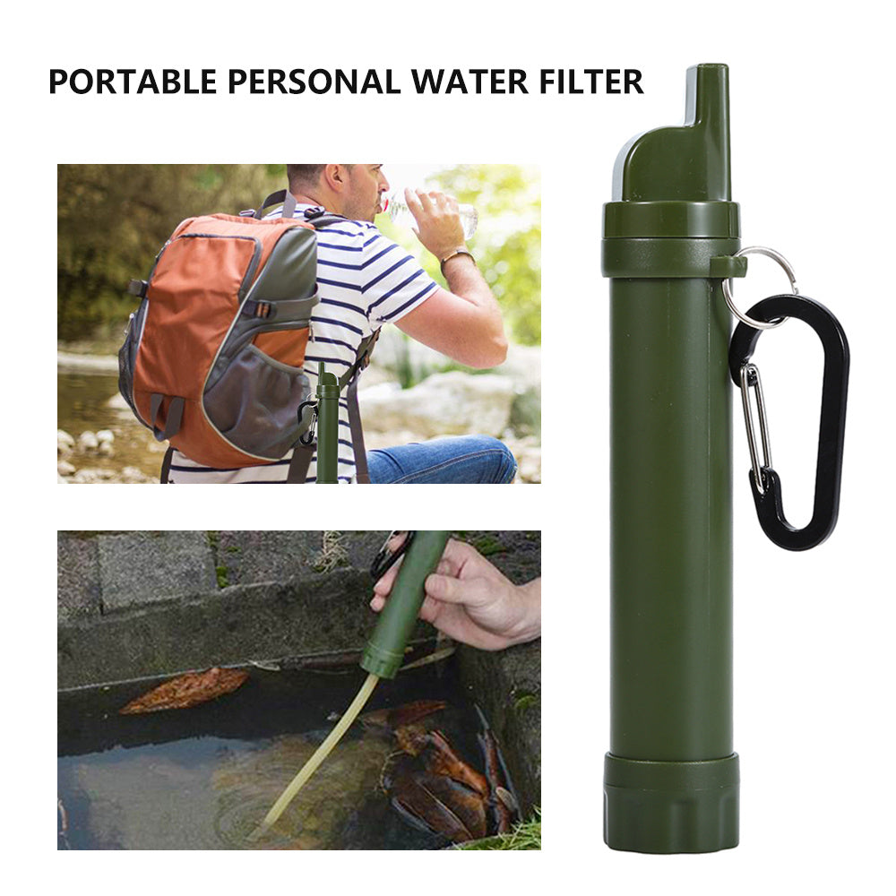 US Backpacking water filter straw for hygienic drink anywhere