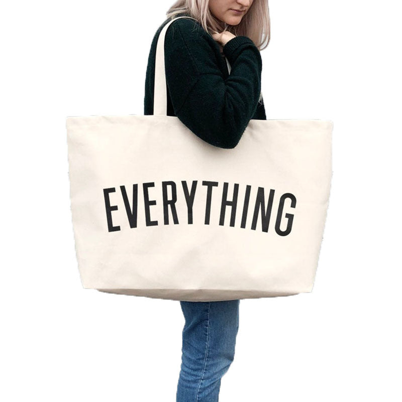 white shopping tote United Kingdom eco handbag