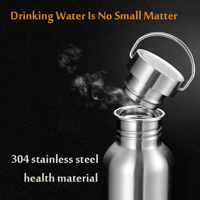 Hot beverage retention insulated steel water bottle Canada eco gear