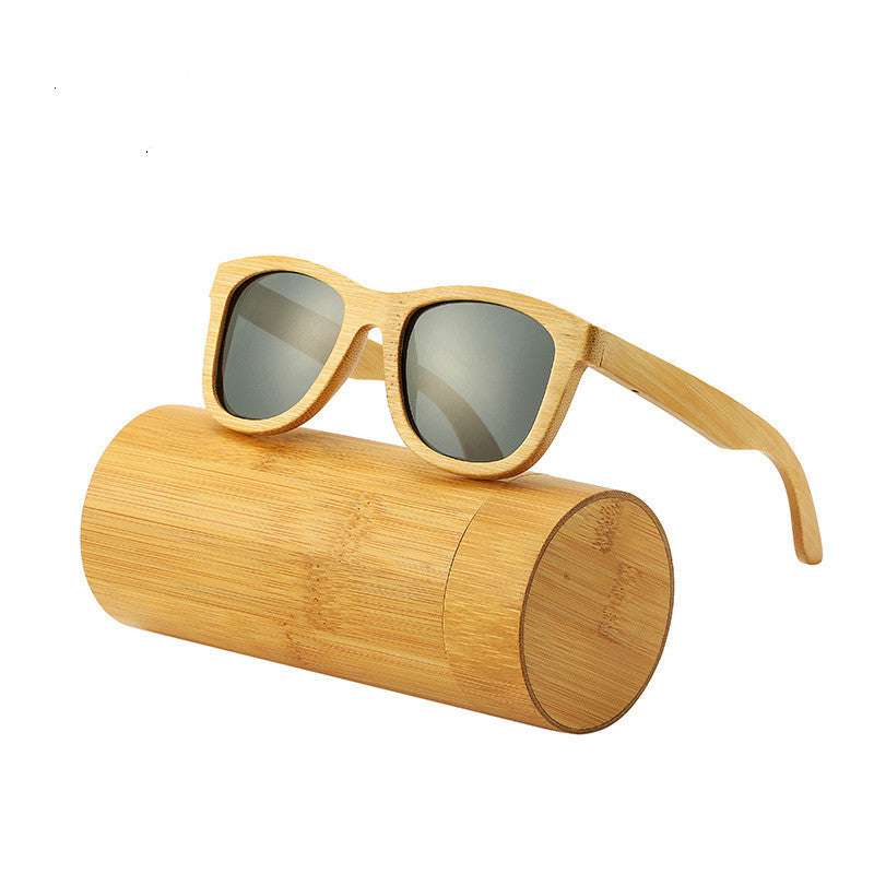 sustainable bamboo polarized sunglasses lightweight wooden frames AU