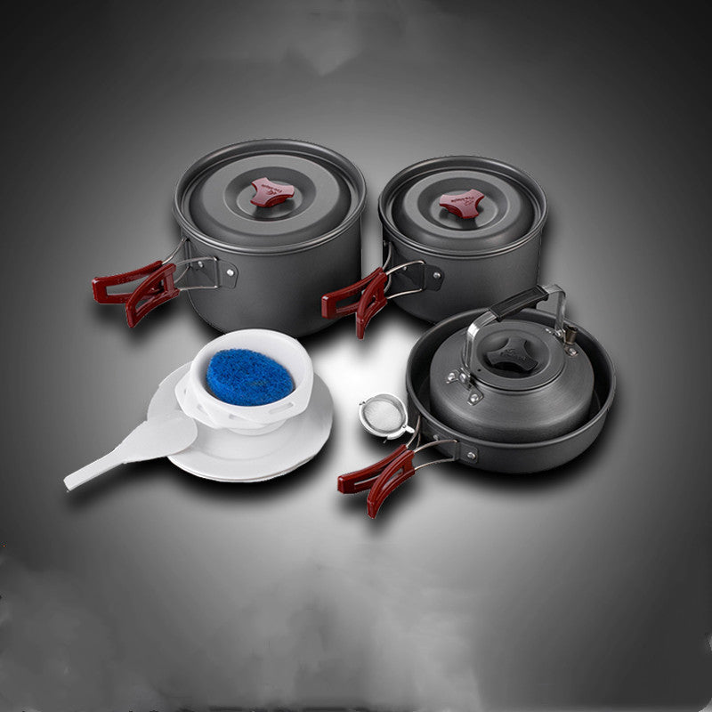 durable alumina camping cookware eco portable design