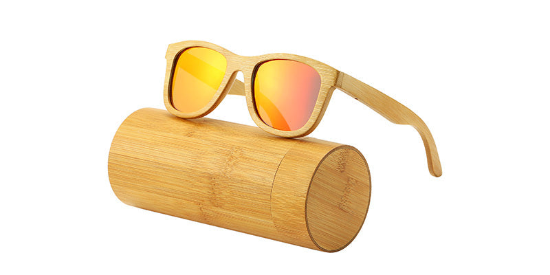 handmade bamboo sunglasses polarized eco style Canada outdoor travel