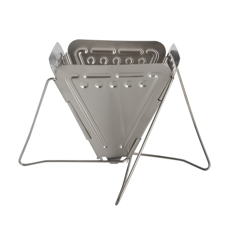 unfolded coffee filter mesh over mug UK morning brew