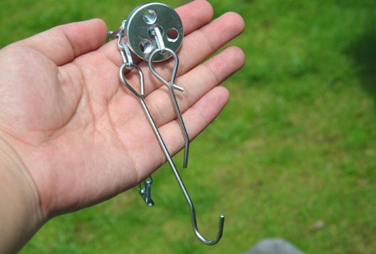 portable aluminum tripod eco camping accessory