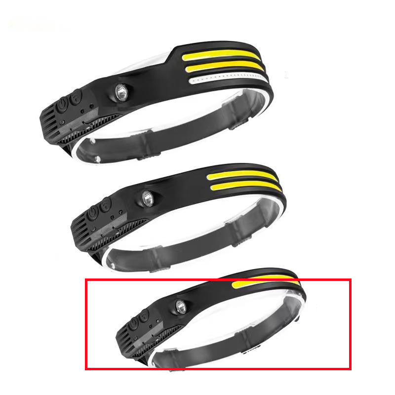 USB rechargeable LED headlamp for camping New Zealand wide beam