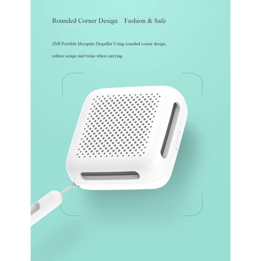compact chemical-free mosquito repeller device rounded design