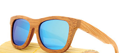 UV400 bamboo polarized sunglasses lightweight eco shades outdoor