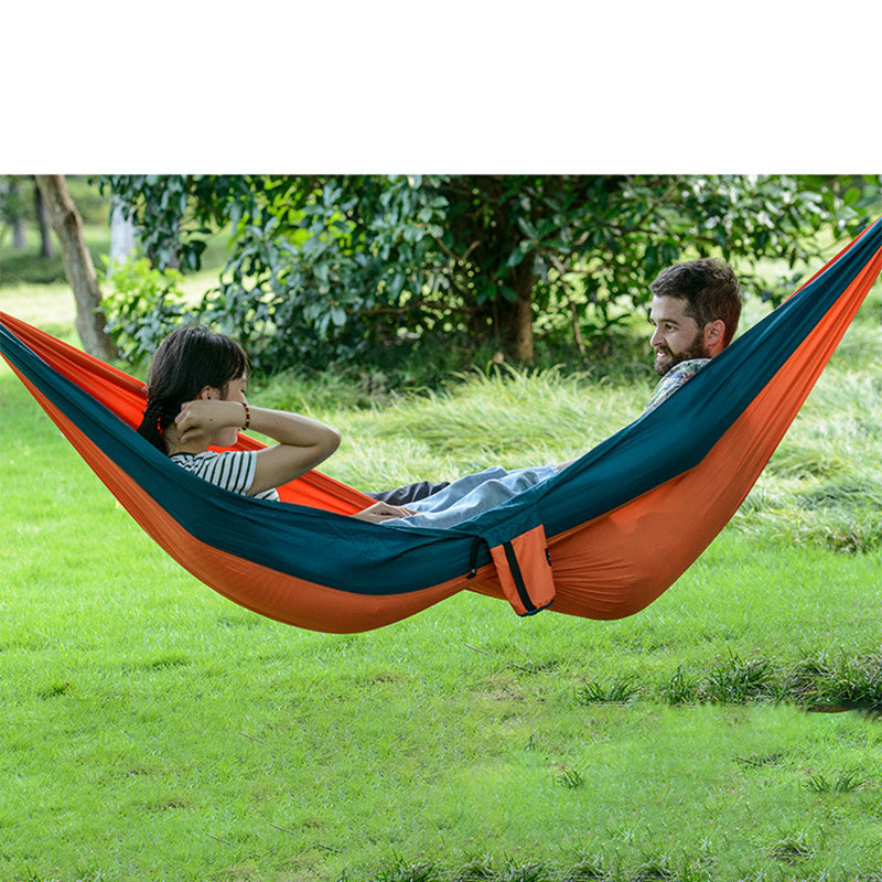 Eco-friendly double person hammock New Zealand mountain hike