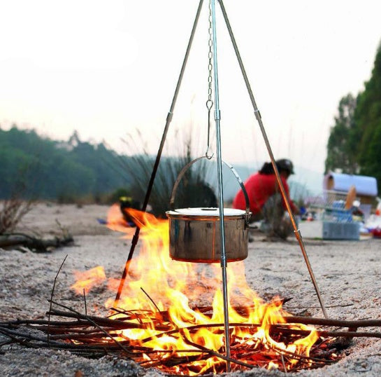 aluminum alloy camping tripod for outdoor cooking US