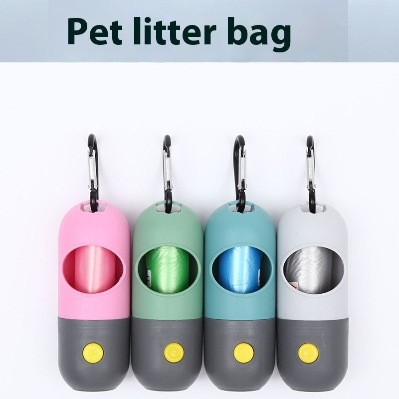 eco dog poop bag holder UK leash accessory