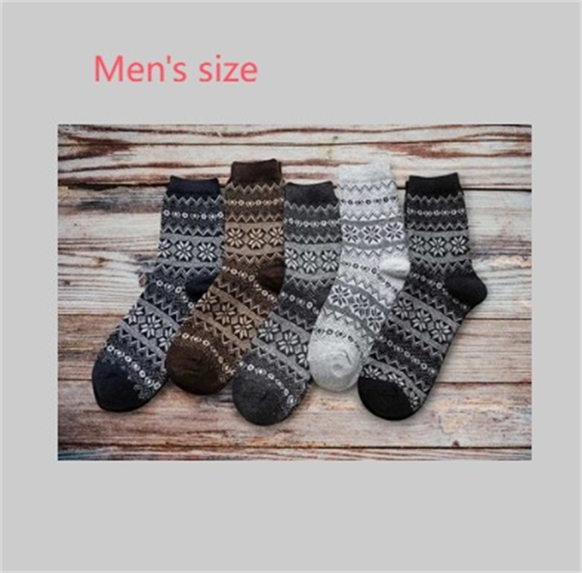 Striped durable warm stripe socks UK eco blend