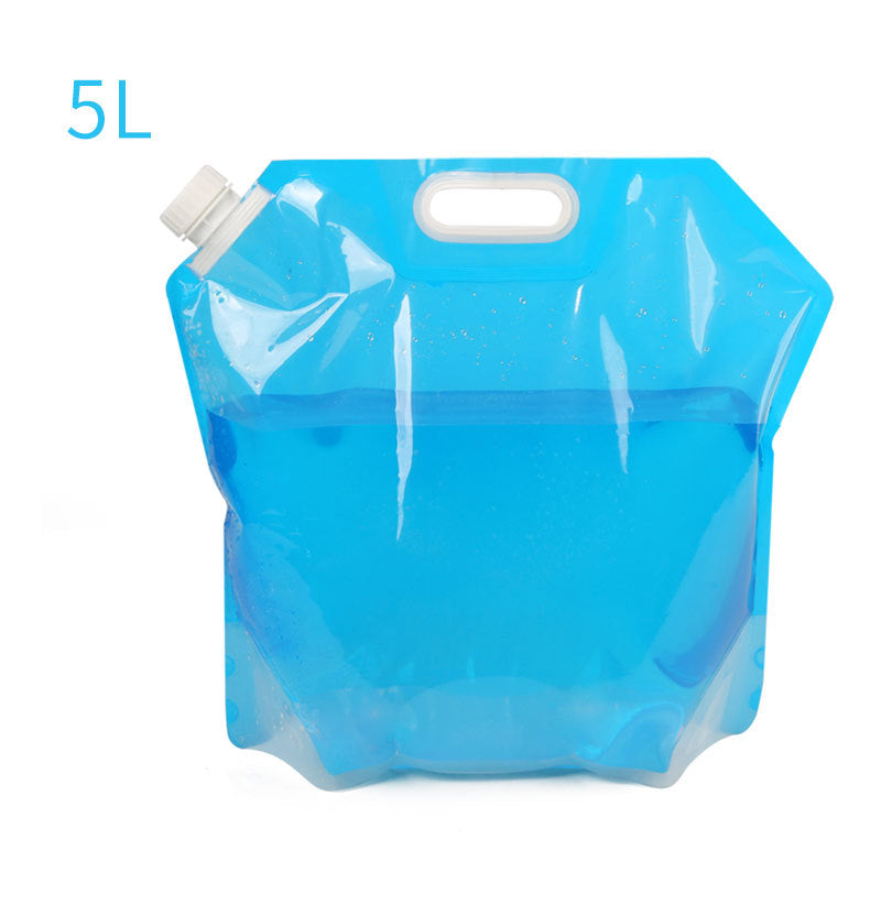 5L blue foldable portable water carrier Australia travel