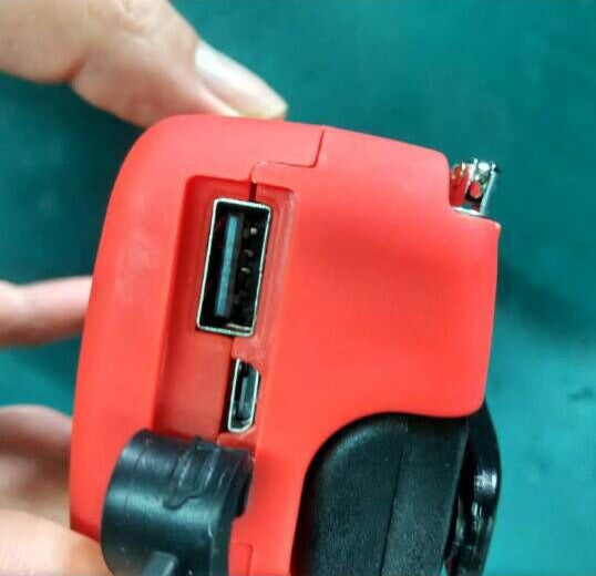 emergency light charging phone via USB US