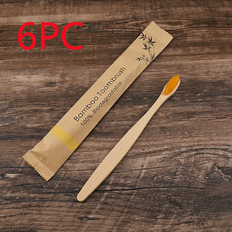 bamboo toothbrushes with charcoal — zero waste, sustainable dental essential