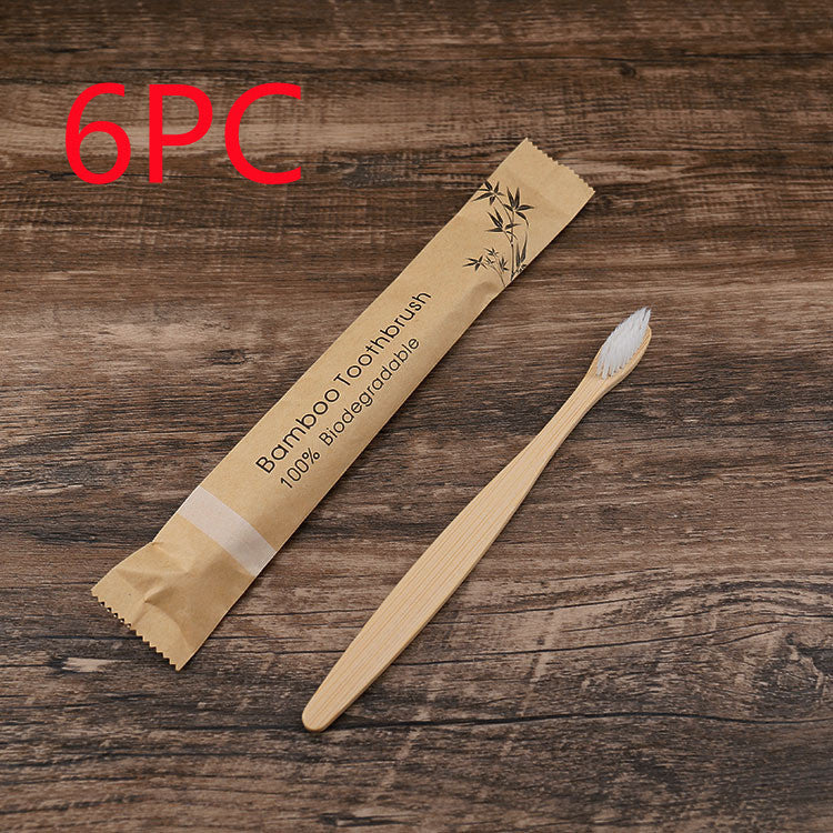 Soft‐bristle charcoal bamboo toothbrushes – eco friendly, vibrant colors for kids & adults