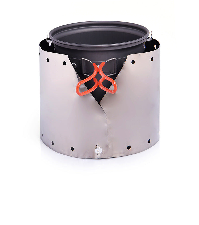 outdoor kitchen setup Australia titanium wind guard