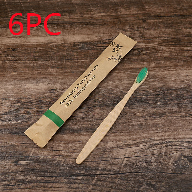 Plastic free bamboo toothbrush set with charcoal clean – eco-conscious oral hygiene