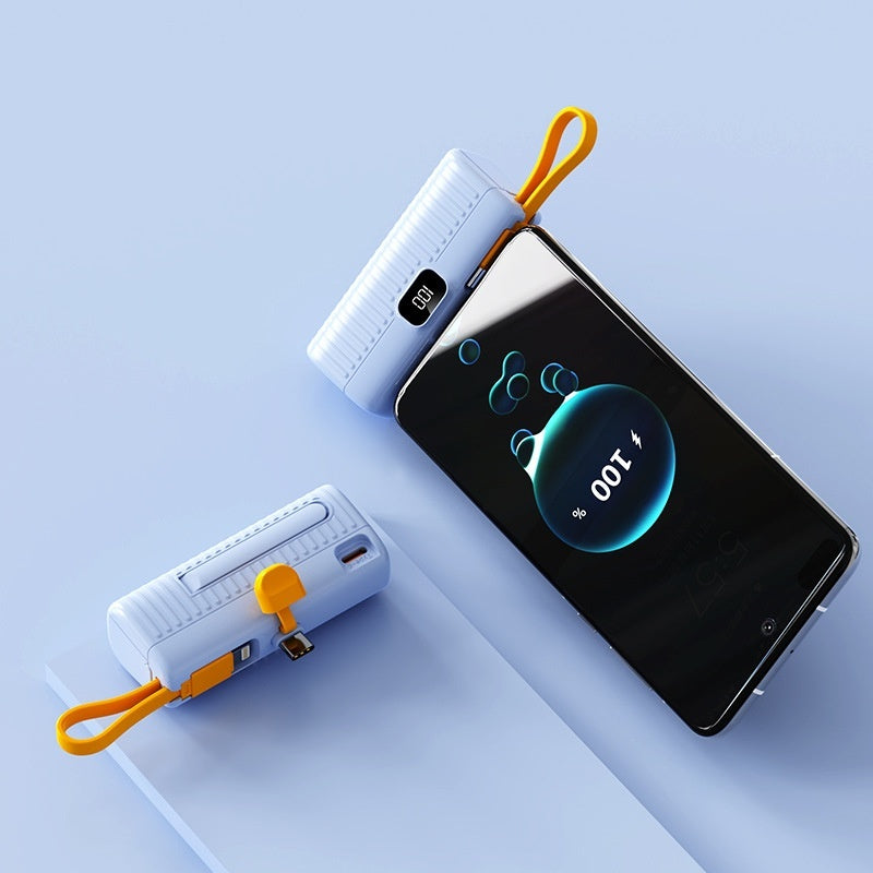 travel gear US capsule power bank and phone