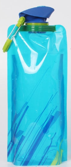 collapsible water bottle PVC reusable water bag New Zealand trekking kit