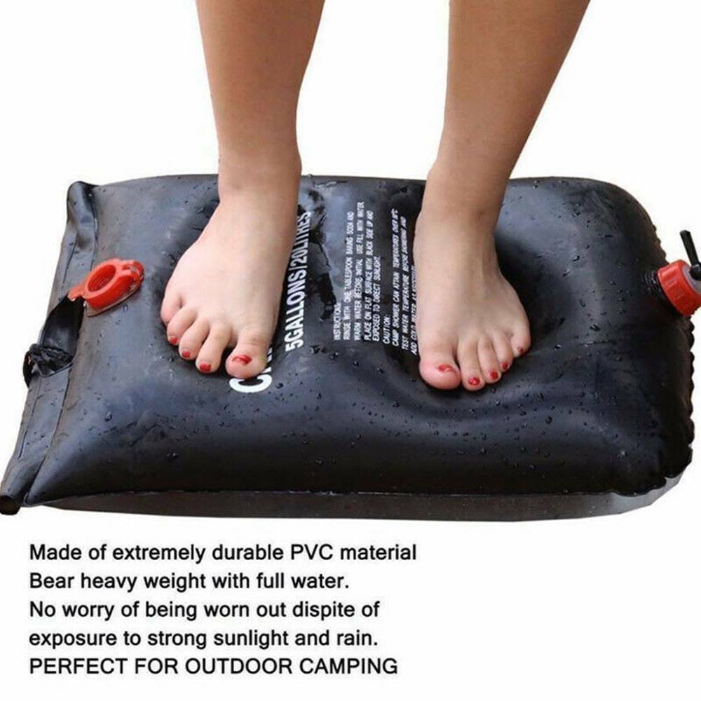Durable eco camping shower bag Australia portable bath
