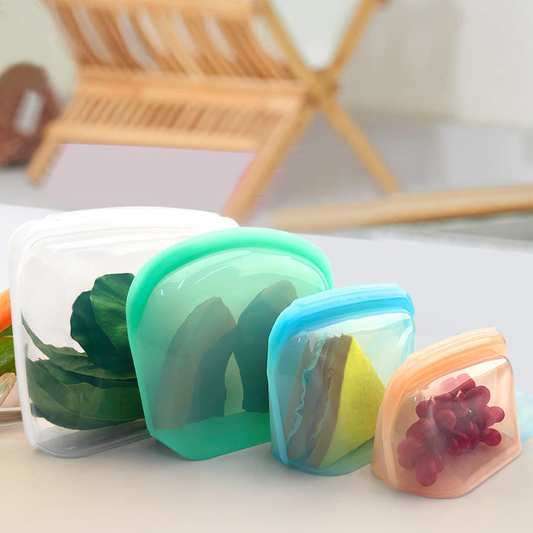 leftovers storage silicone bag US fridge